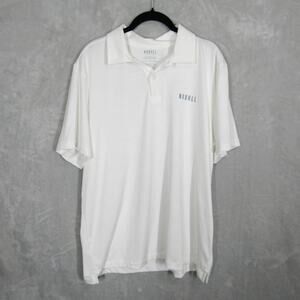 NOBULL Polo Shirt Mens XL Performance Golf Stretch Athletic Lightweight Top